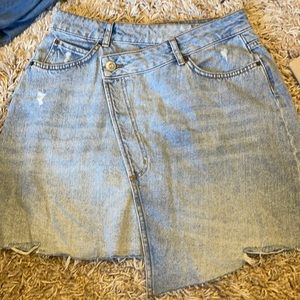 Urban Outfitters BDG assymetric denim skirt